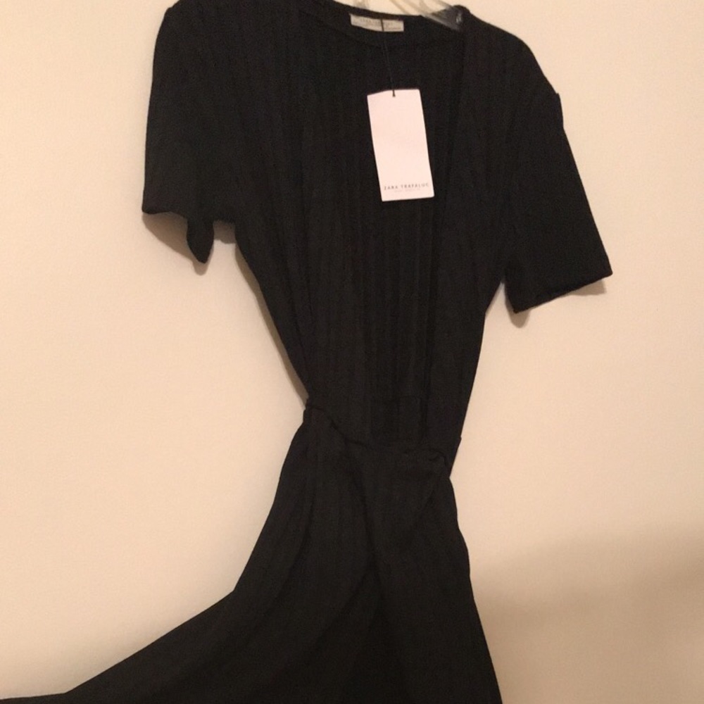 Black wrap dress from Zara. New!